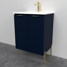 Nevada 600mm Freestanding Vanity with Ceramic Countertop